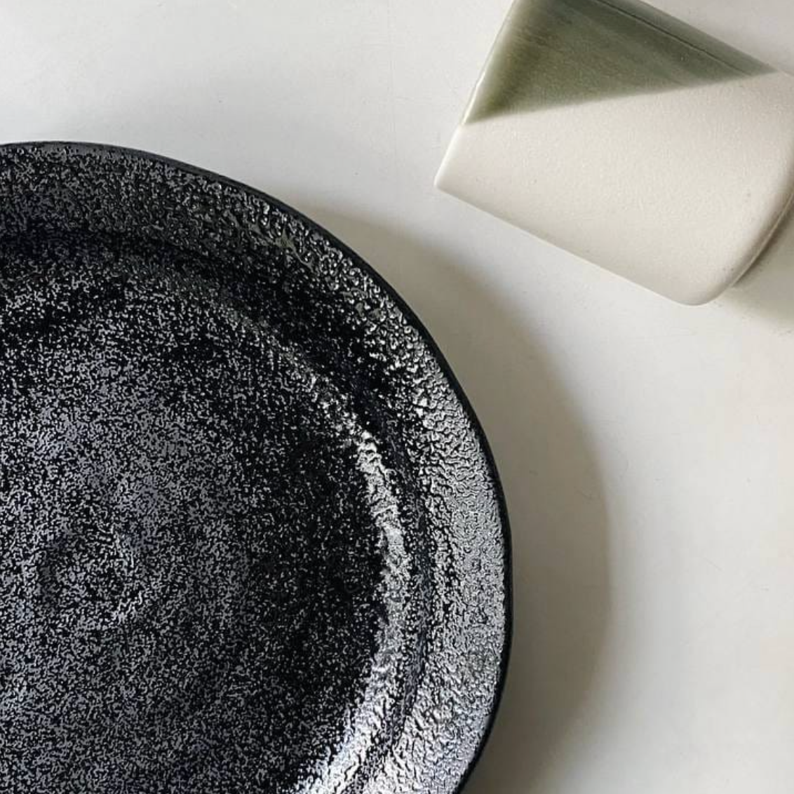 Midnight Sky Plate Black by Curates Co
