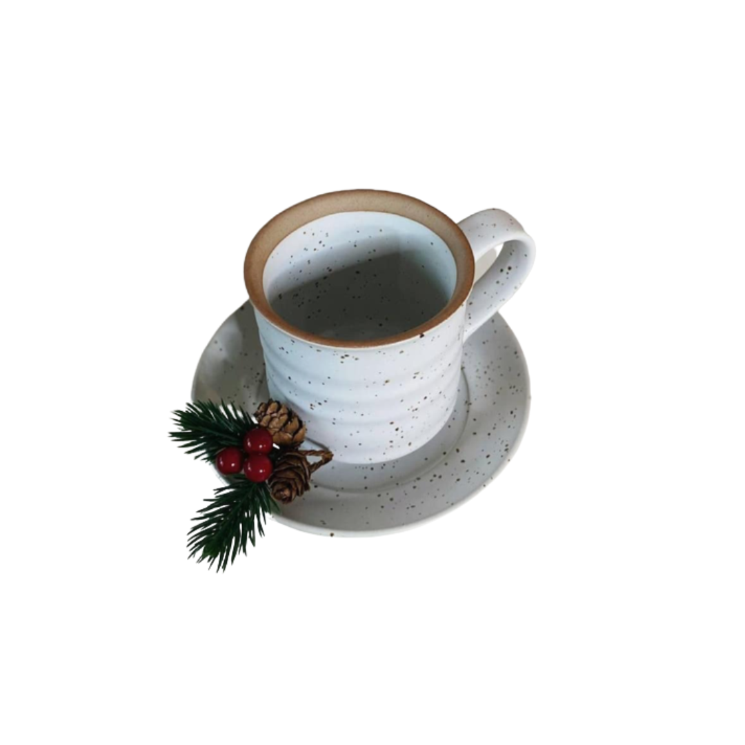 Chocolate Tea Cup by Curates Co