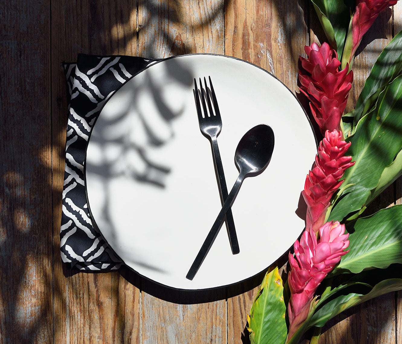 Andaman Free-Form Dinner Plate by KRA Sanctuary