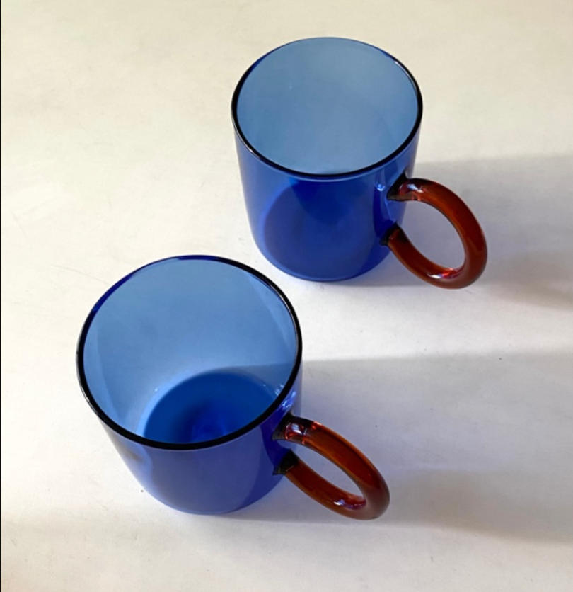 Dual Tone Glass Mug by Curates Co